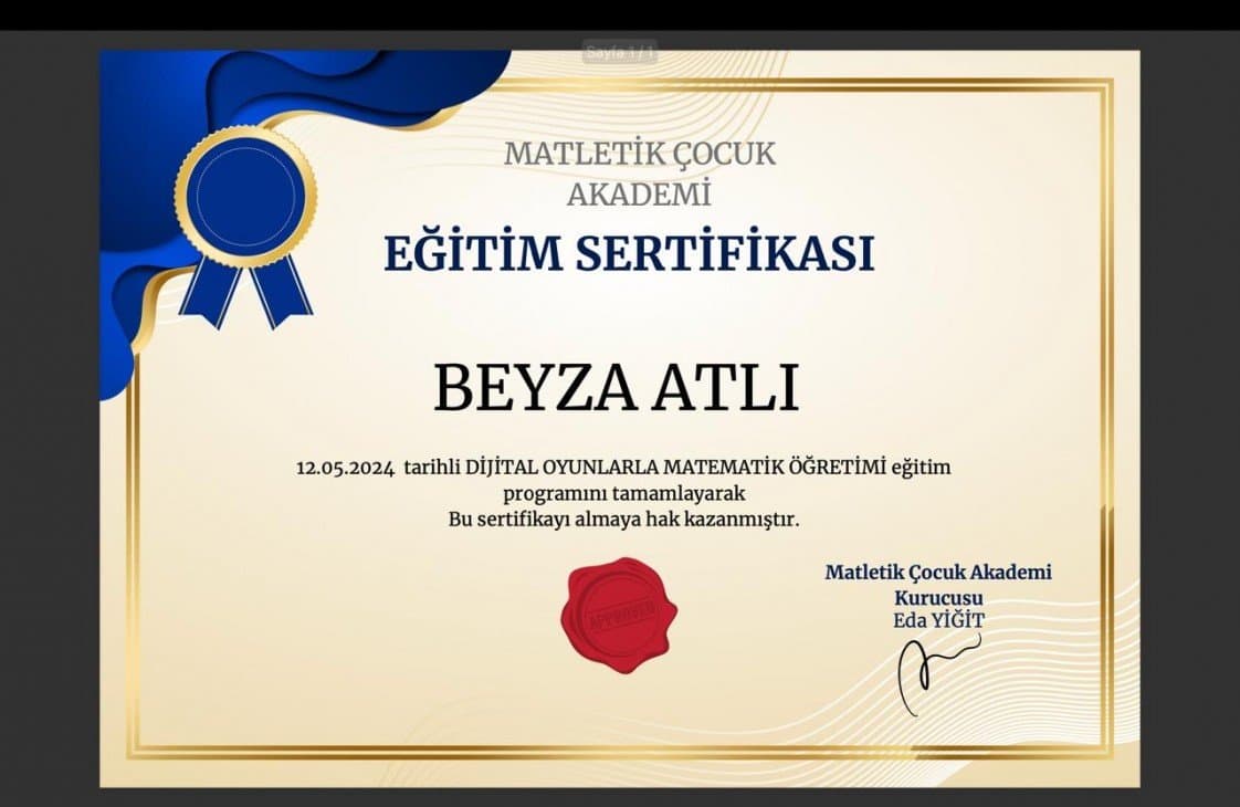 Beyza A. — çalışma 4