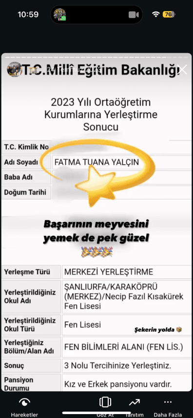 Derya Y. — çalışma 1