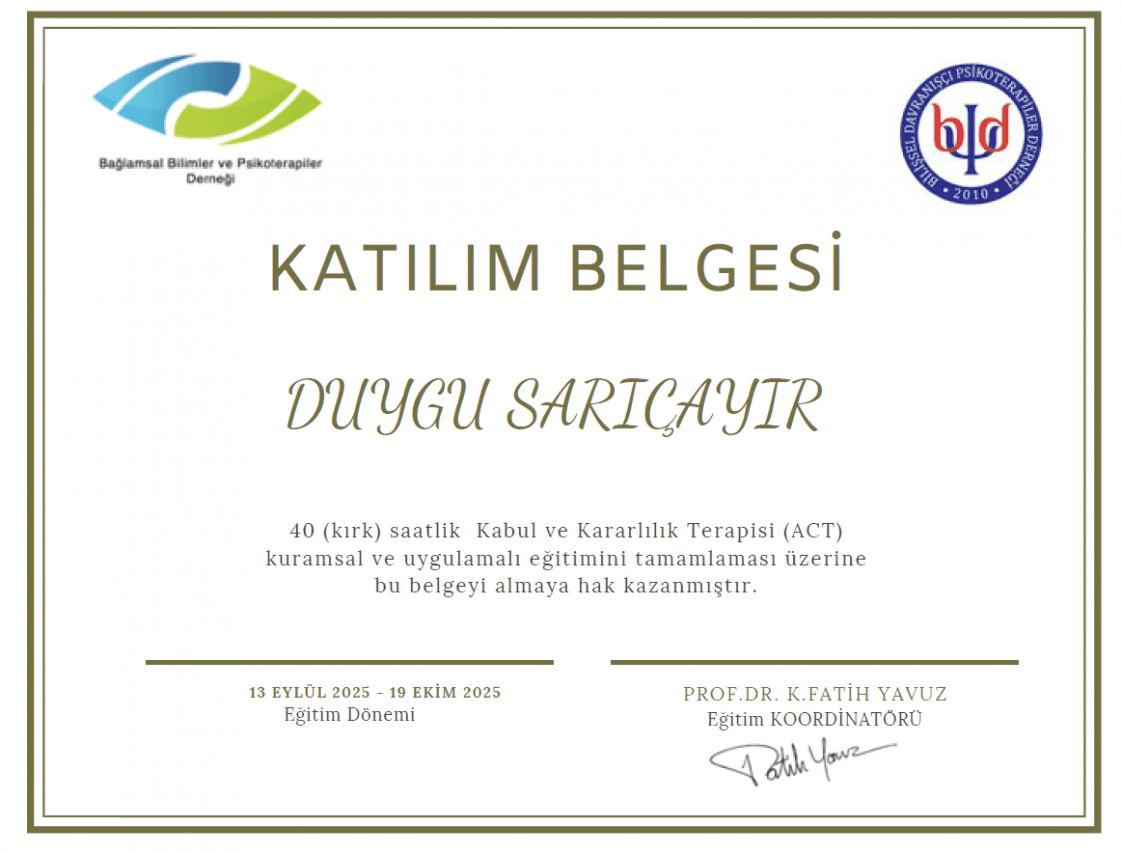 Duygu S. — çalışma 2