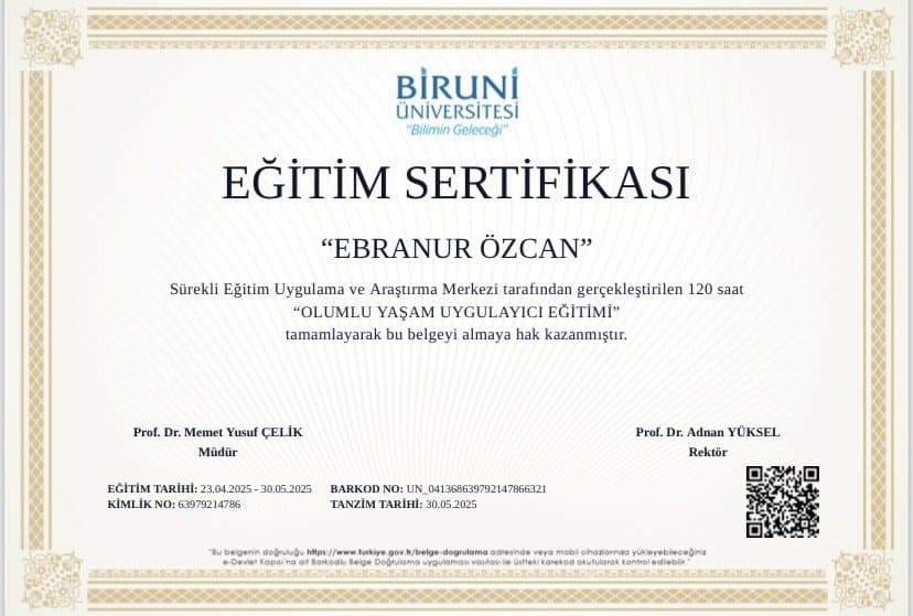Ebranur Ö. — çalışma 2