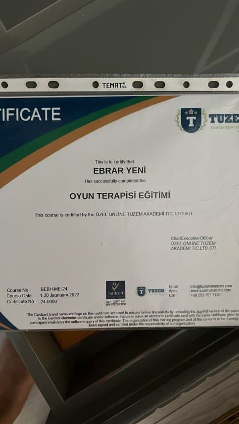 Ebrar Y. — çalışma 1