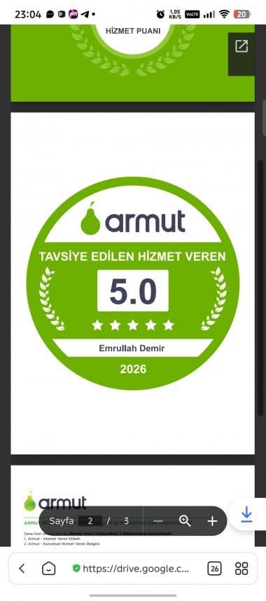 Emrullah D. — çalışma 1