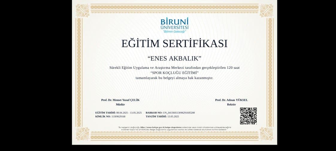 Enes H. — çalışma 1