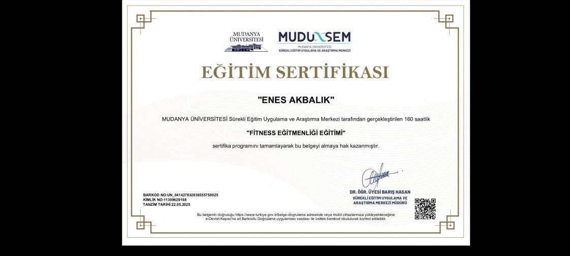 Enes H. — çalışma 3
