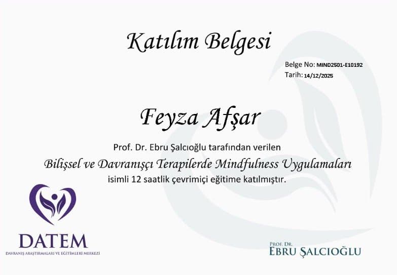 Feyza A. — çalışma 6