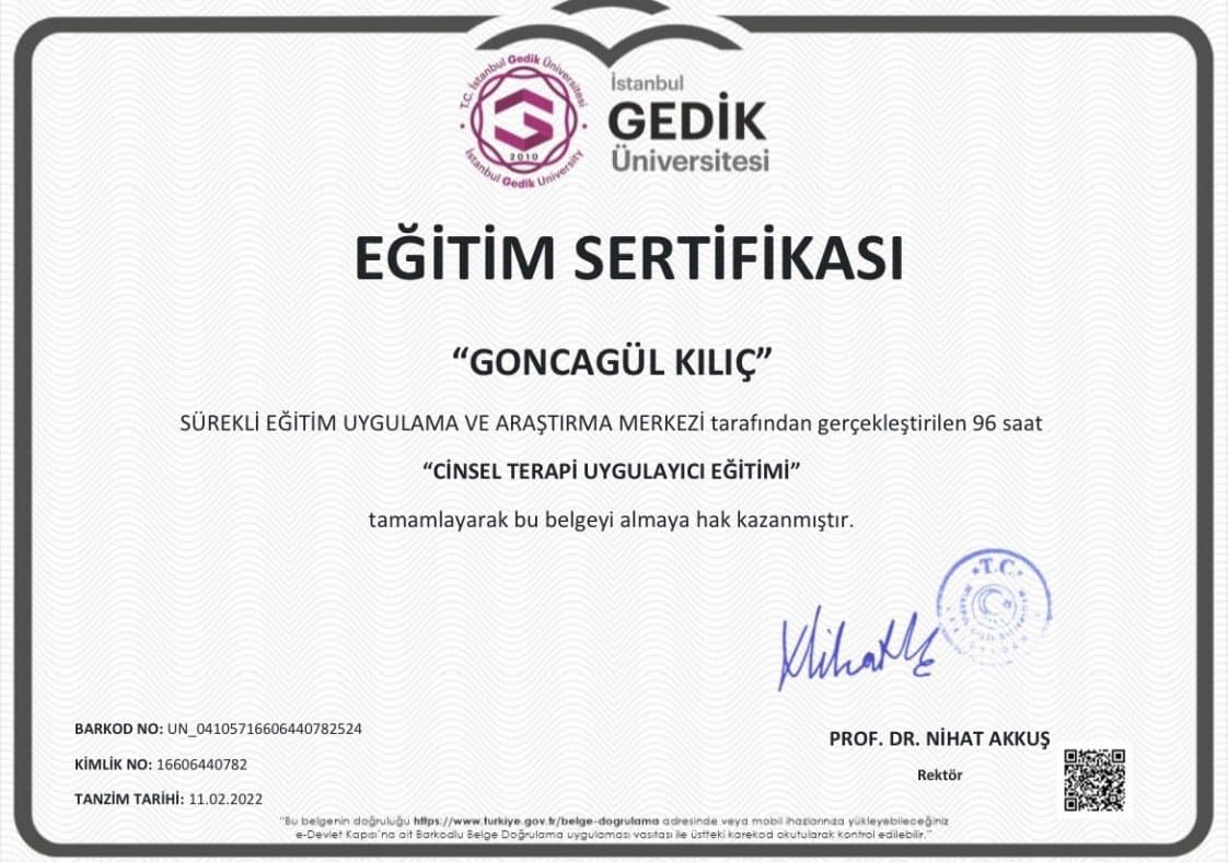 Goncagül K. — çalışma 3