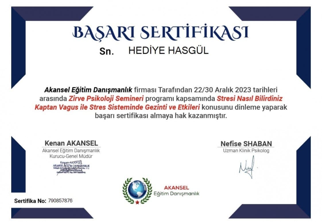 Hediye H. — çalışma 1