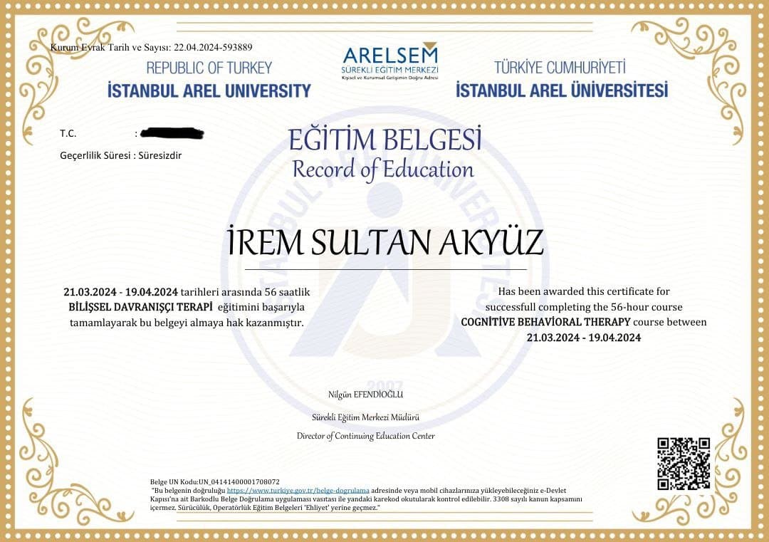 İrem A. — çalışma 3