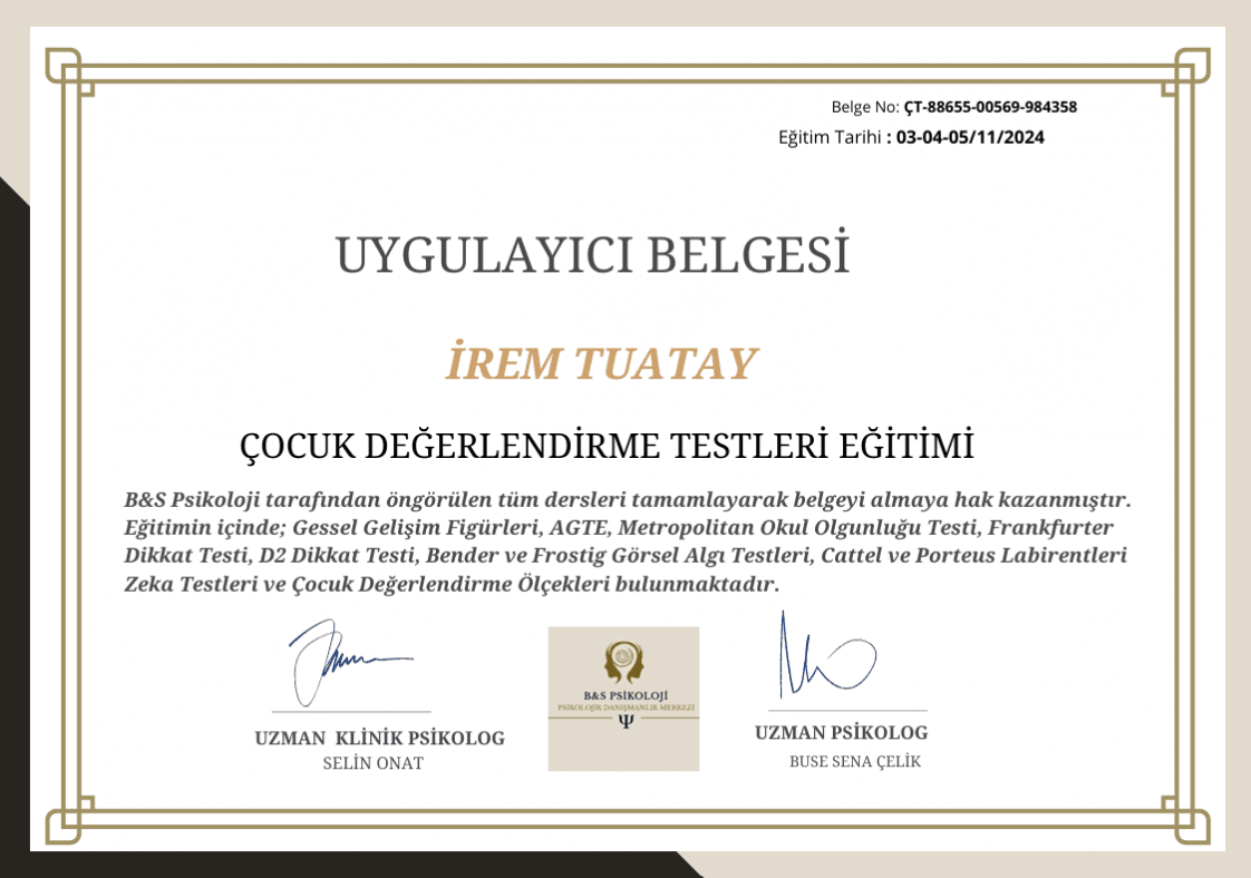 İrem T. — çalışma 7