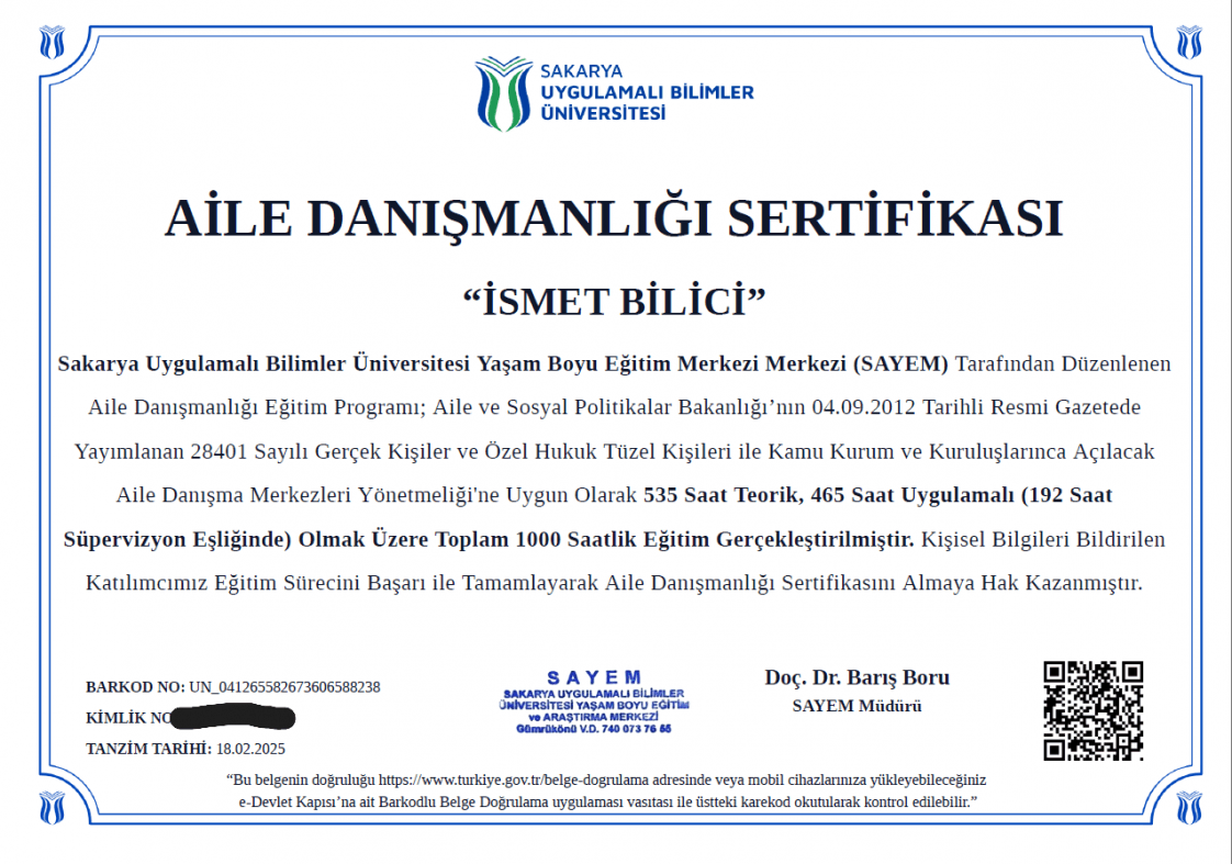 İsmet B. — çalışma 1