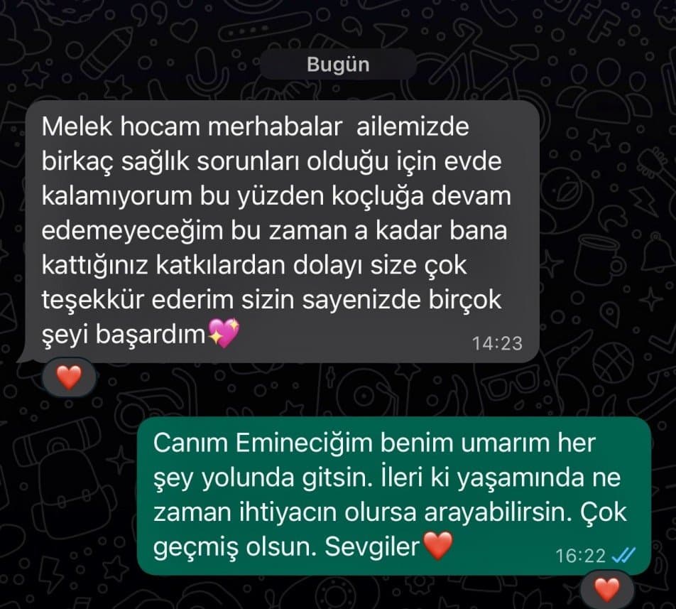 Melek T. — çalışma 8