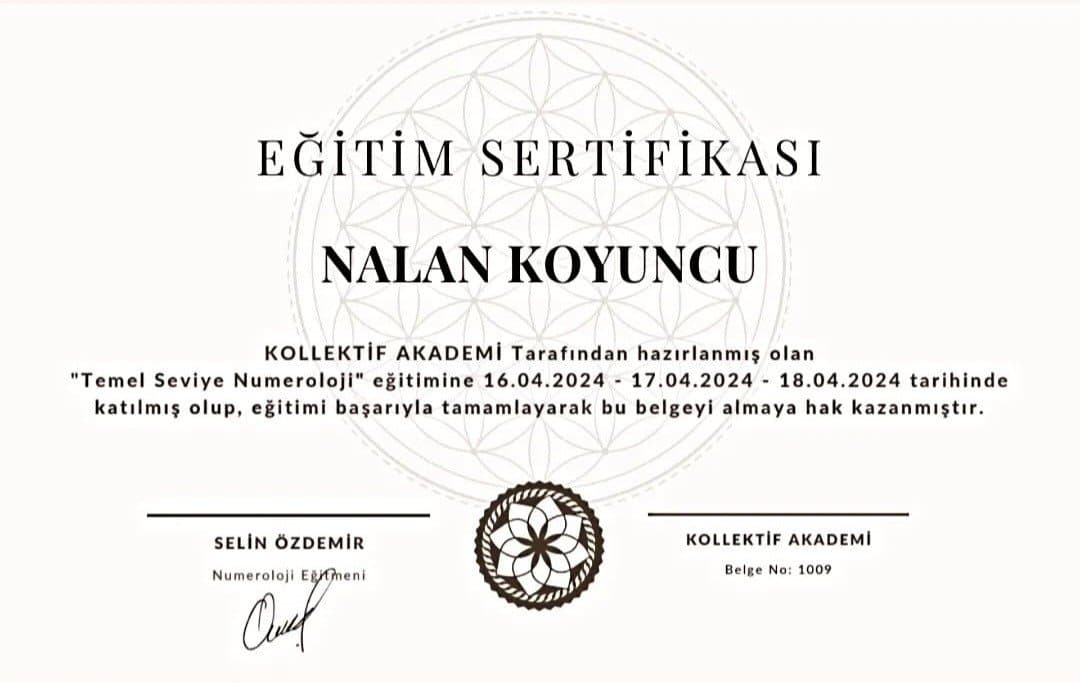 Nalan K. — çalışma 8
