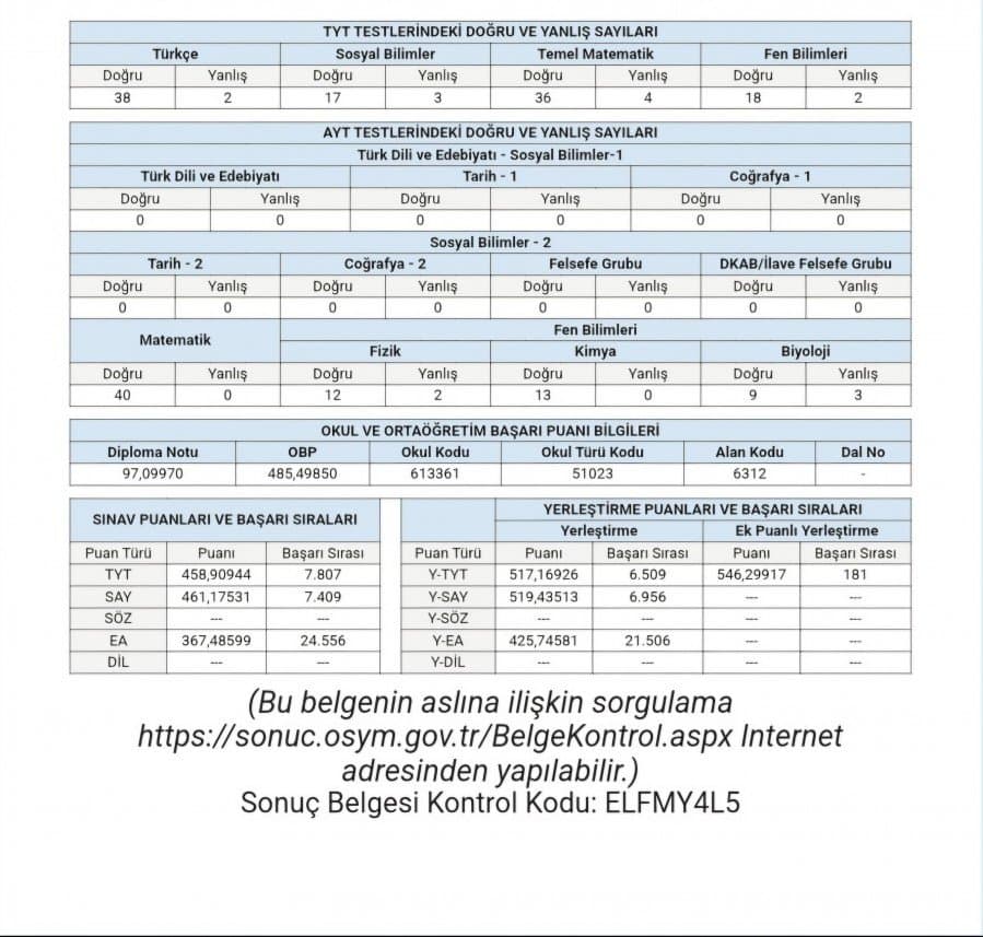 Samet K. — çalışma 1