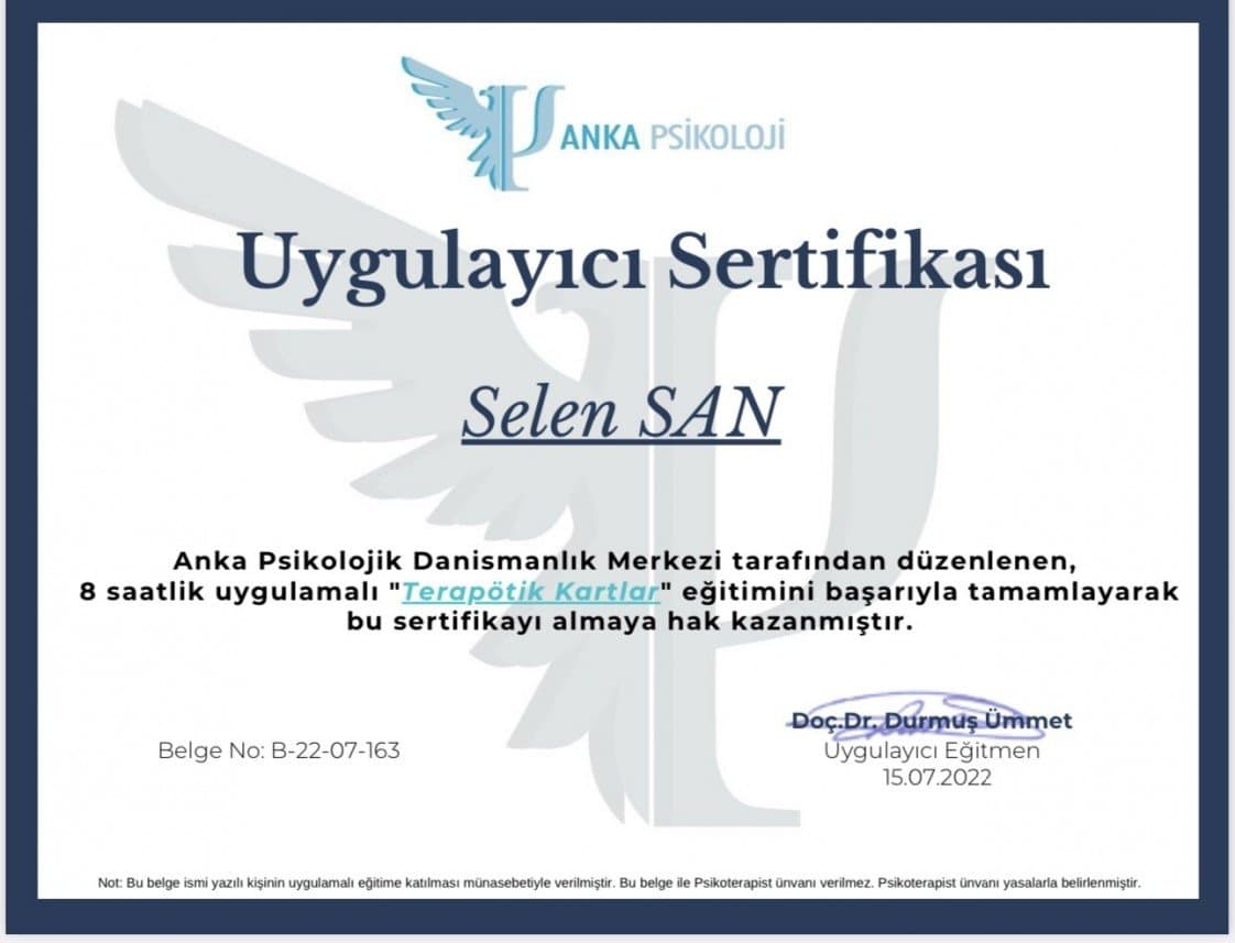 Selen S. — çalışma 1