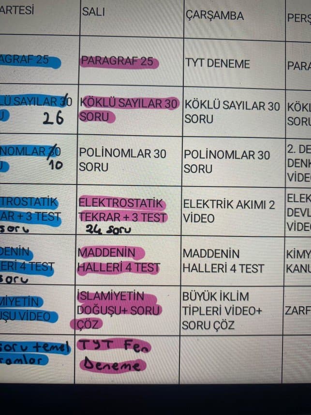 Semra Y. — çalışma 4