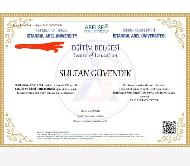 Sultan G. — çalışma 1