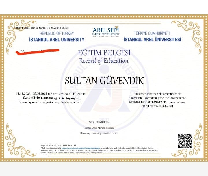 Sultan G. — çalışma 3