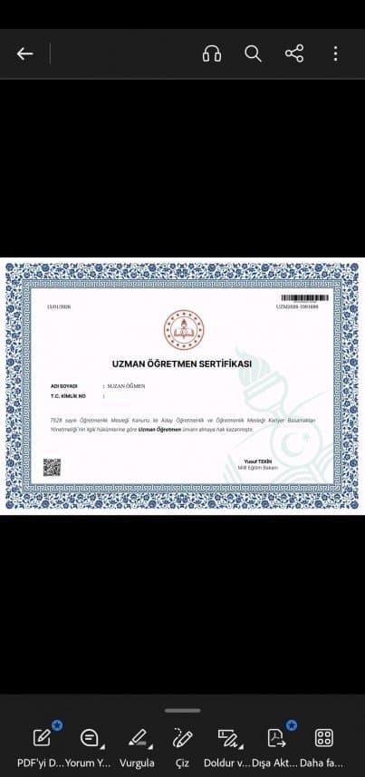 Suzan Ö. — çalışma 3