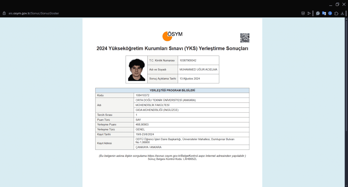 Uğur A. — çalışma 3