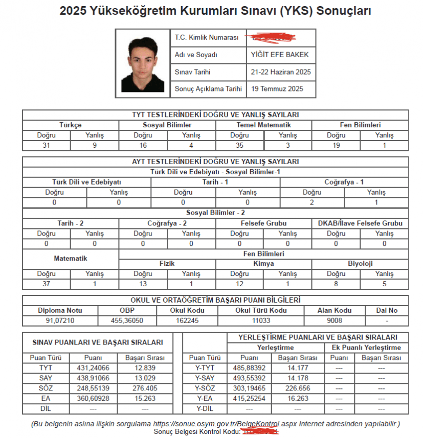 Yiğit B. — çalışma 1