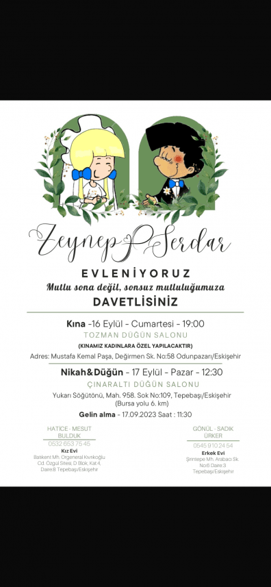 Zeynep Ü. — çalışma 1