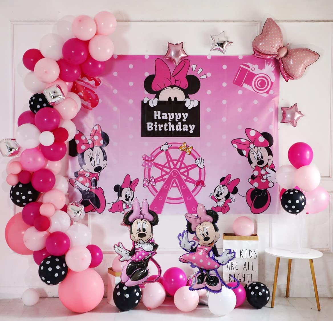 Minnie Mouse Bebek Doğum Günü Organizasyon