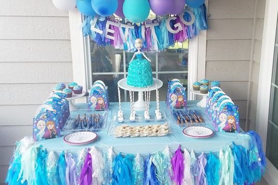 Elsa Konsept Doğum Günü