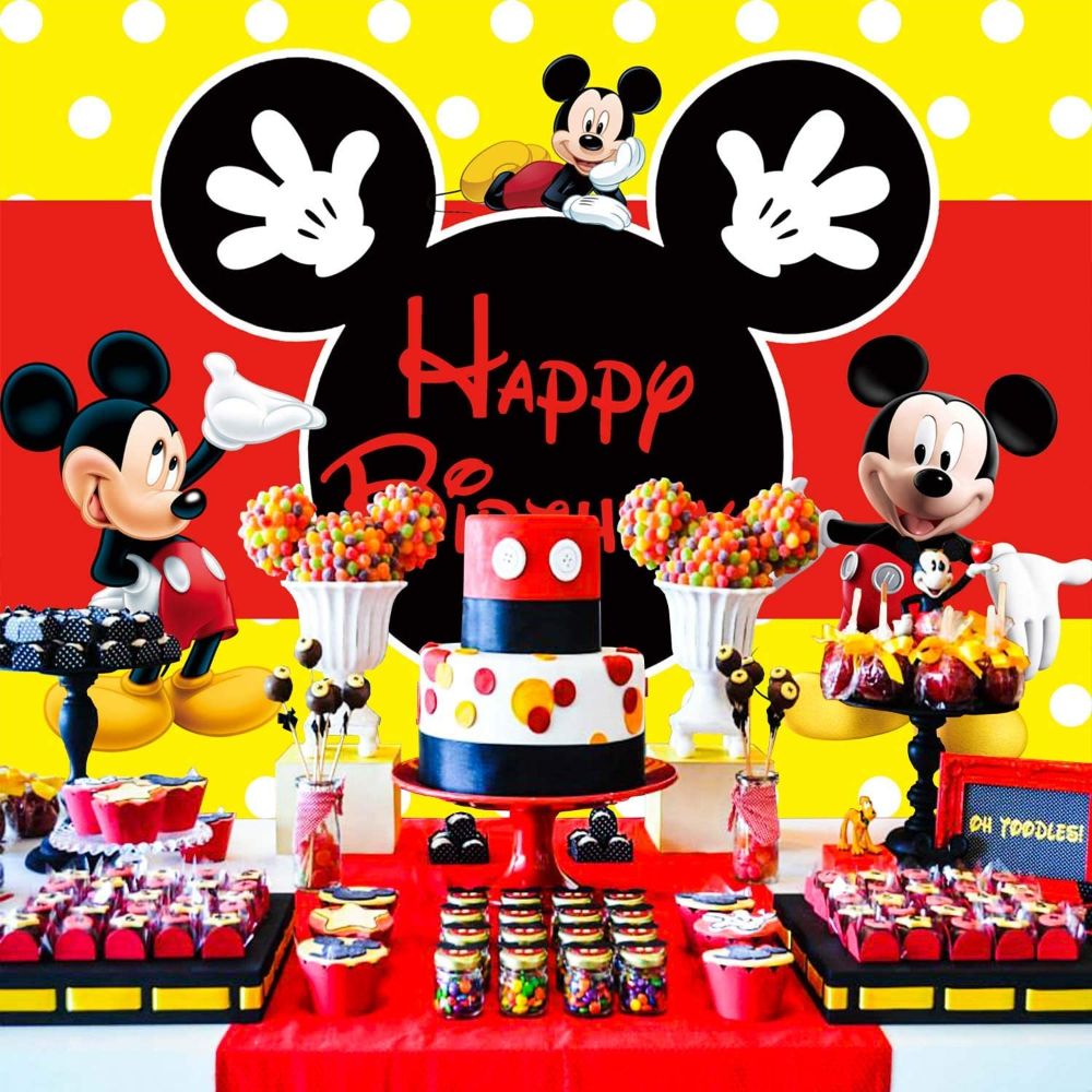 Mickey Mouse Bebek Doğum Günü Organizasyon