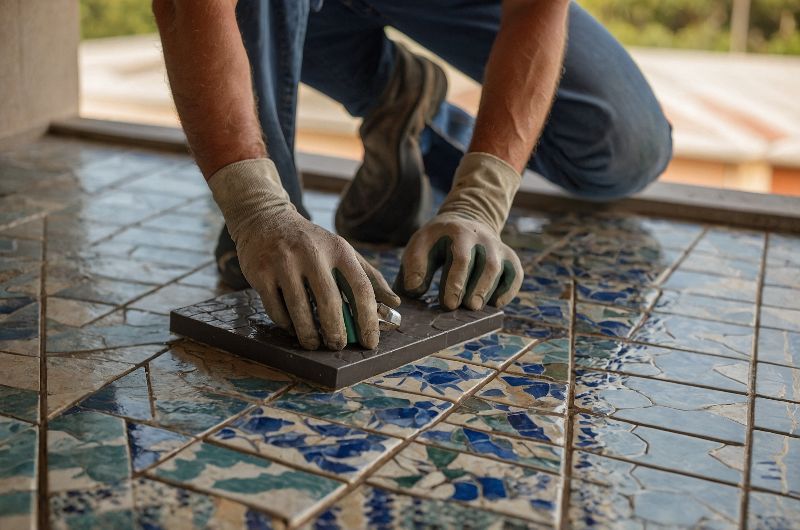 Balkon Fayans Döşeme