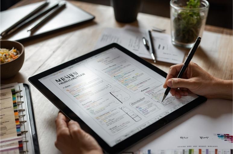 Menü Tasarımcısı