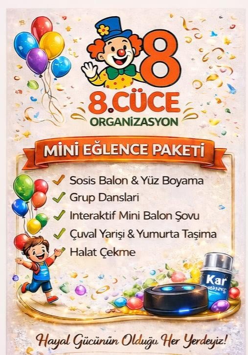 8.Cüce Organizasyon 