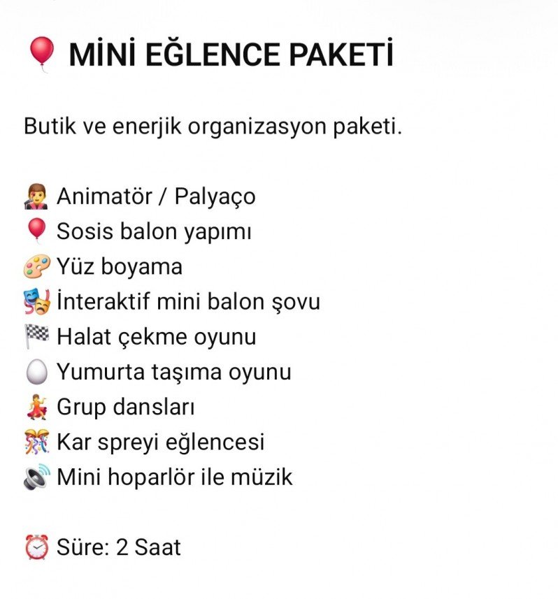 8.Cüce Organizasyon 