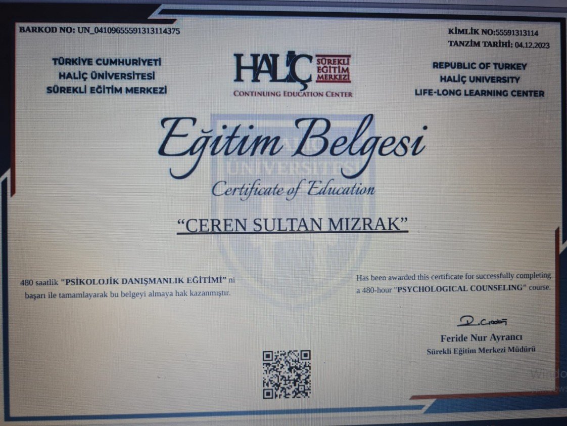 Ceren Sultan Mızrak