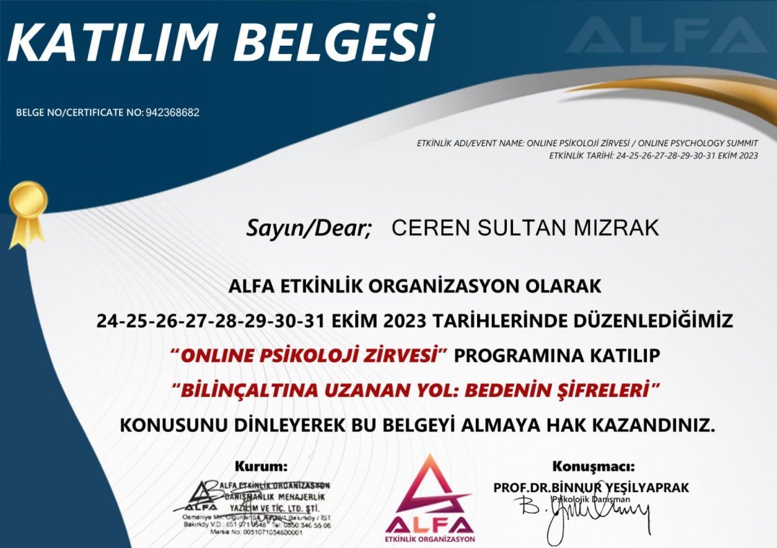 Ceren Sultan Mızrak