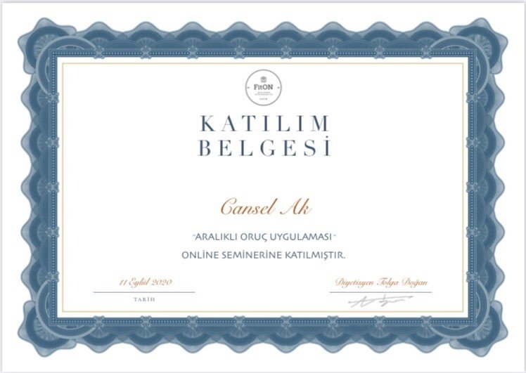 Diyetisyen Cansel Karahan