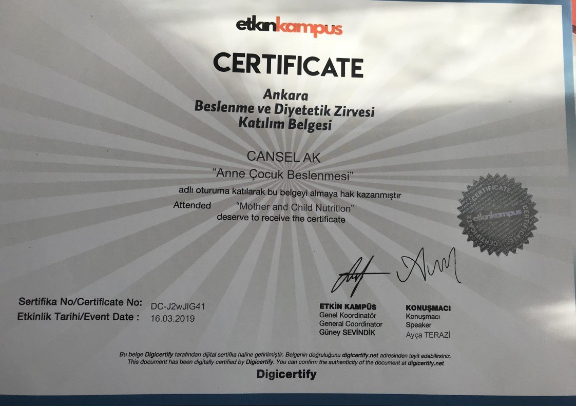 Diyetisyen Cansel Karahan