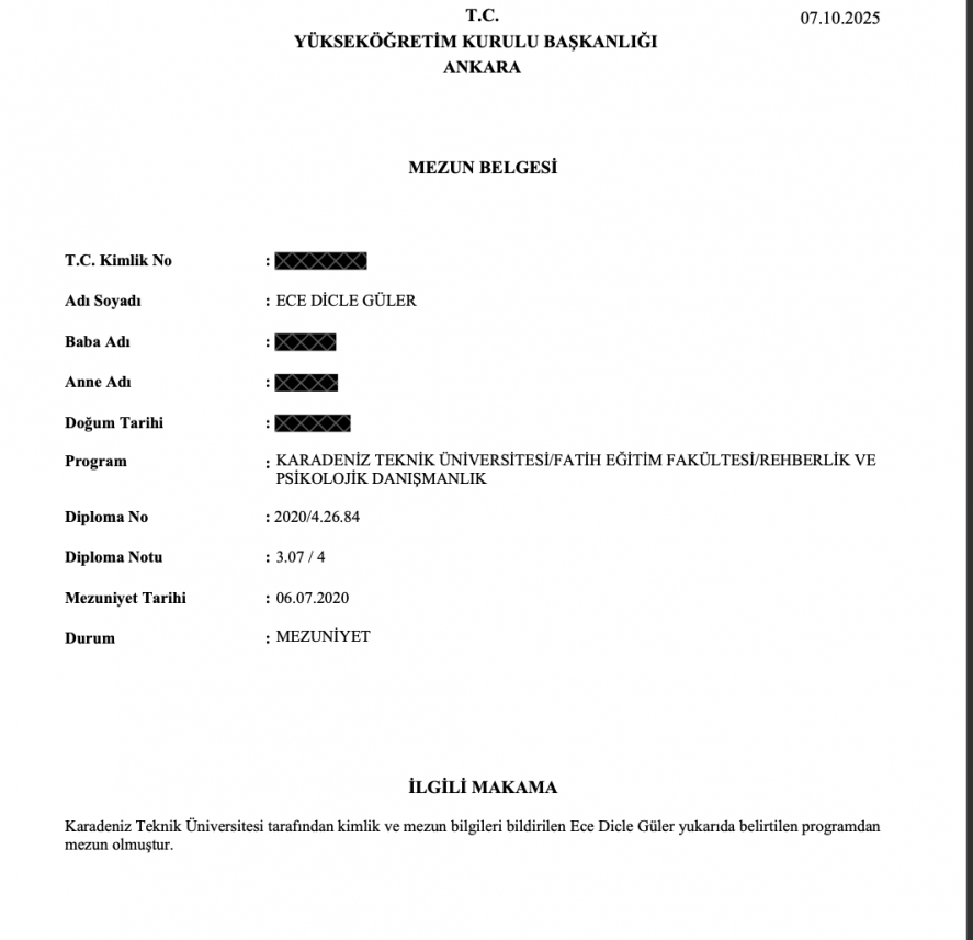 Klinik Psk. Ece Dicle Güler