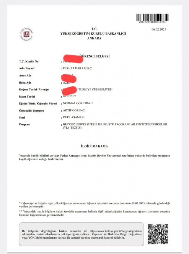 Uzman Psikolog Ferhat Karaağaç