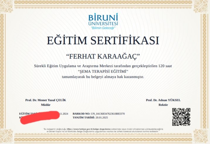 Uzman Psikolog Ferhat Karaağaç