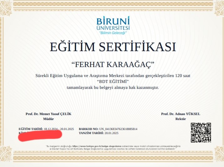 Uzman Psikolog Ferhat Karaağaç