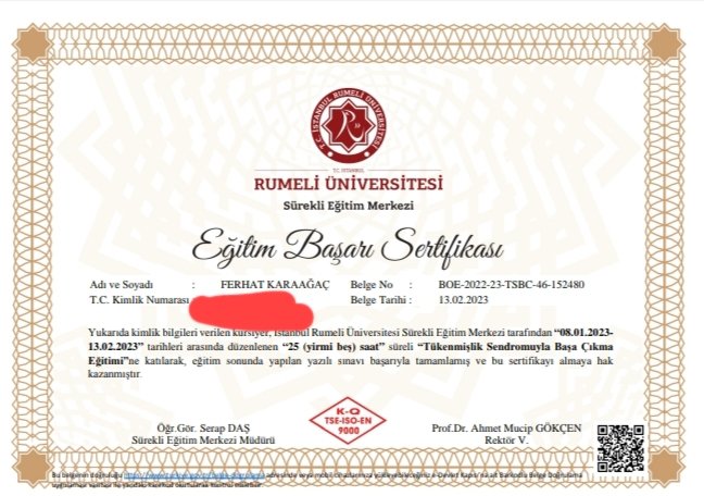 Uzman Psikolog Ferhat Karaağaç