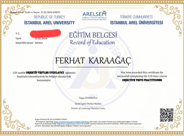 Uzman Psikolog Ferhat Karaağaç