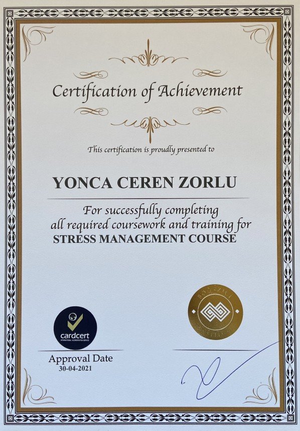 Klinik Psk. Yonca Ceren Zorlu