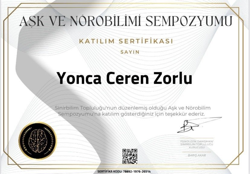 Klinik Psk. Yonca Ceren Zorlu