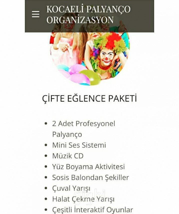 Kocaeli Palyaço Organizasyon