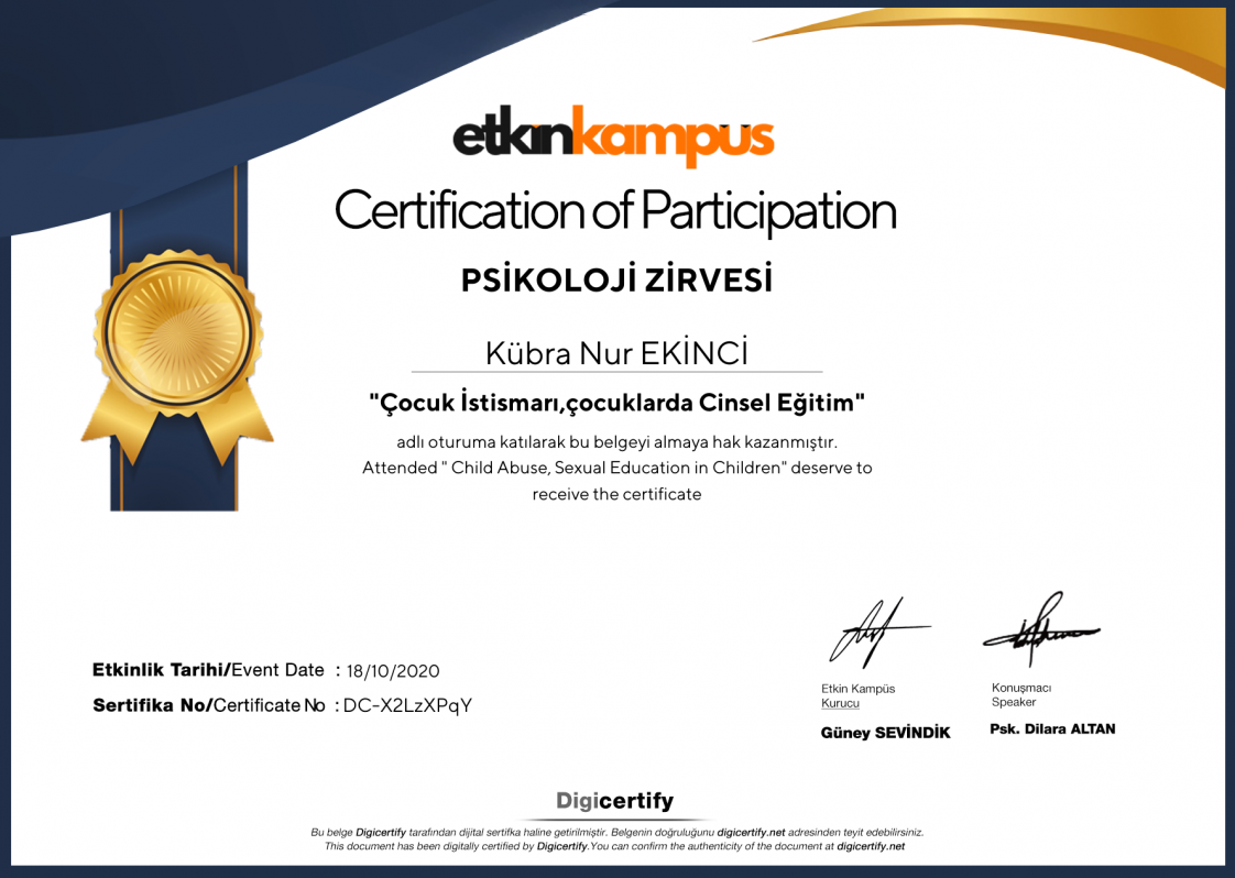 Klinik Psk. Kübra Nur Ekinci