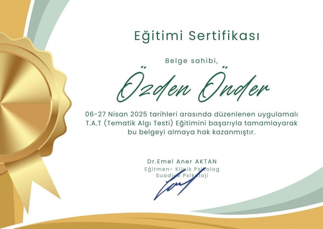 Psikolog Özden Sarıoğlu
