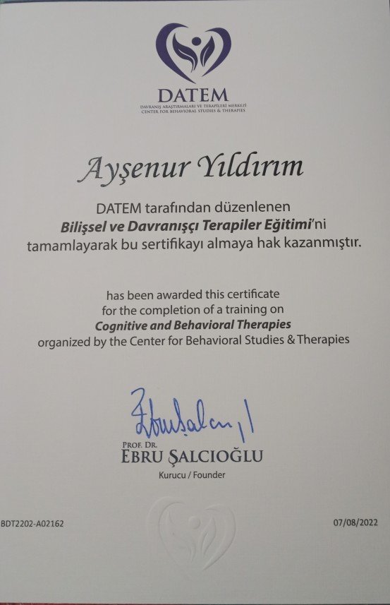 Psk. Ayşenur Yıldırım