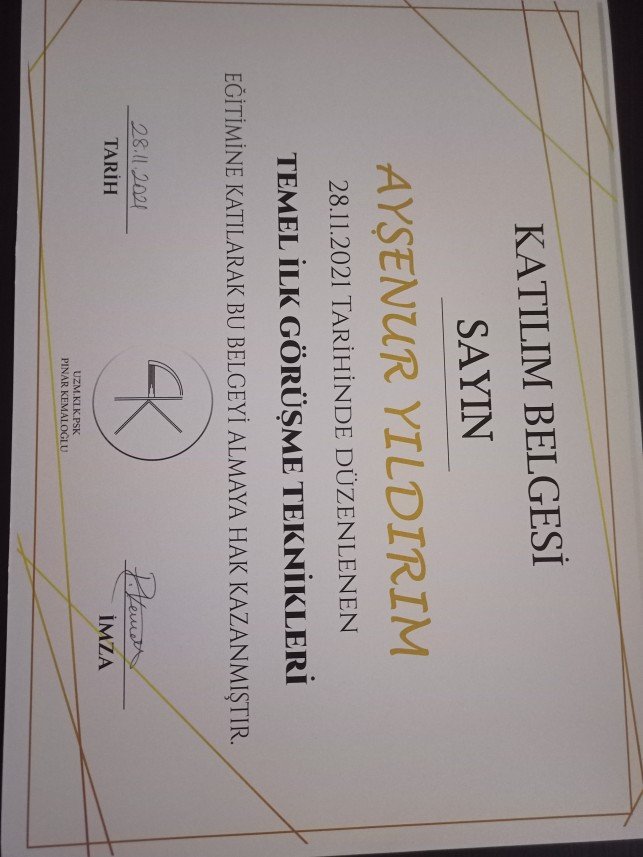 Psk. Ayşenur Yıldırım