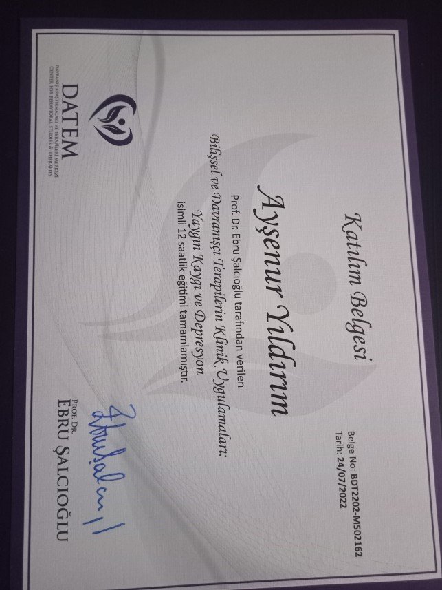 Psk. Ayşenur Yıldırım